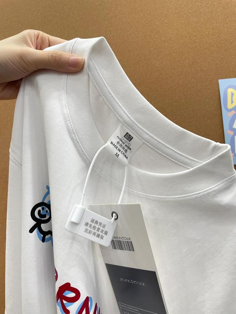 Product Introduction of Urban Chic Pure Cotton Printed Tee – Loose Fit for Summer Street Style 6