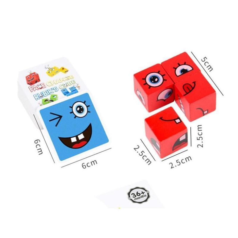 Product Introduction of Rubik Thay Đổi Cảm Xúc Khuôn Mặt Gồm 64 Biểu Cảm Khác Nhau Toy 15