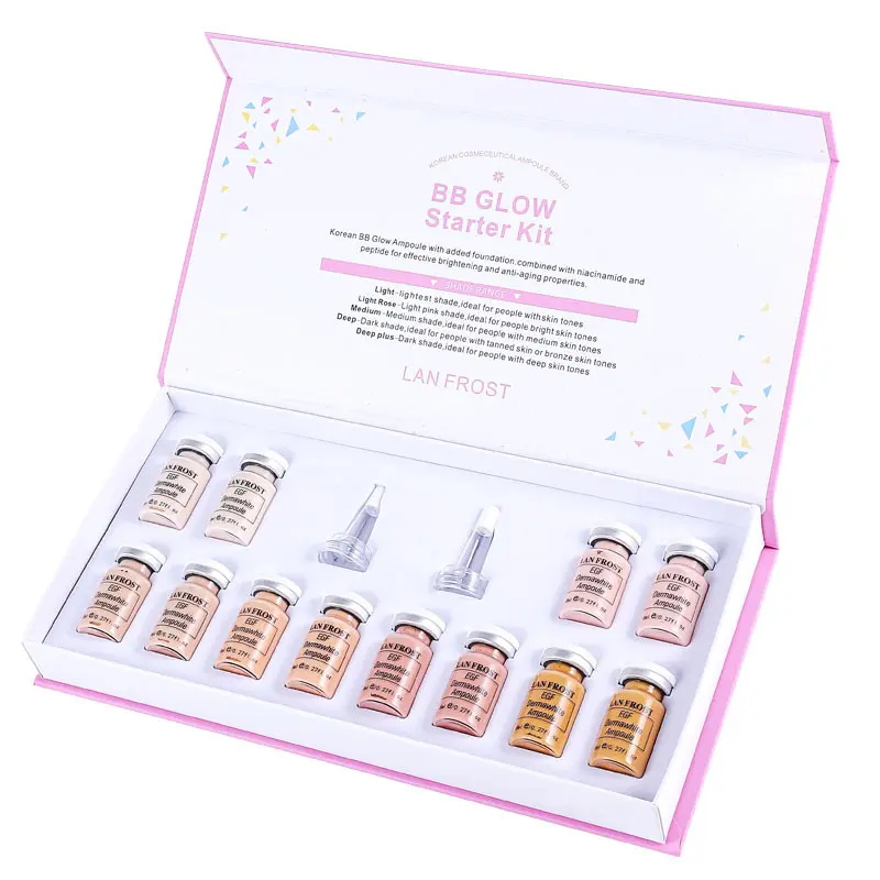 BB Glow Long-lasting Liquid Foundation Hot Sale Micro Plastic Surgery Korean Semi-permanent Multi-color Liquid Foundation Import