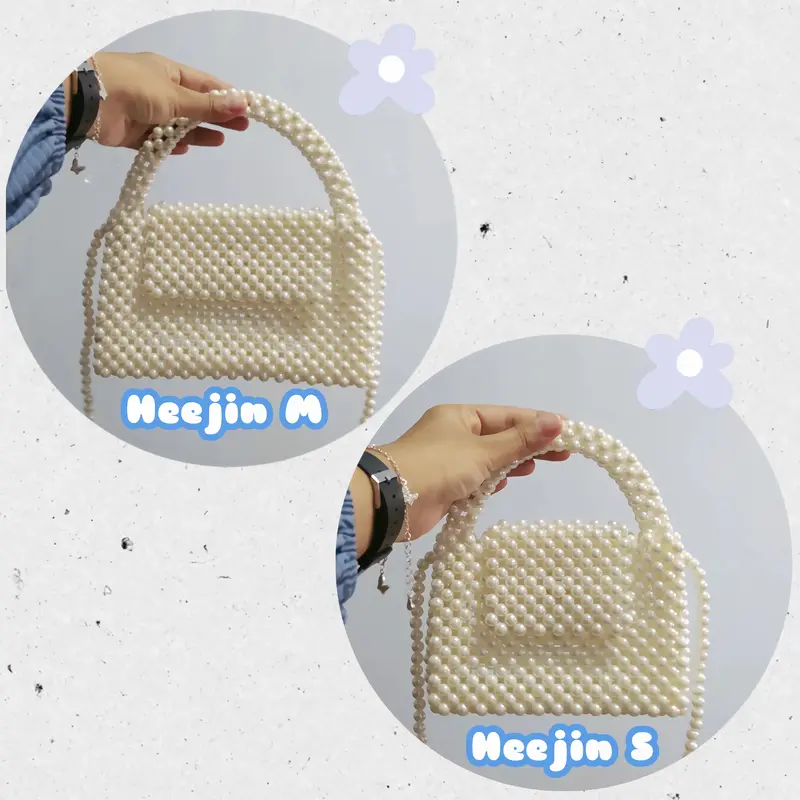 Tas Manik SERA|Beaded Bag|Beads Bag|Pearl Bag|Tas Selempang Mutiara Wanita 4