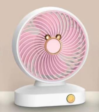 Quạt Điện GOOJODOQ Quạt Mini 2023 Có Thể Sạc Lại Cho Trường Học Quạt Cầm Tay Mini Di Động Quạt Bàn Có Thể Gập Lại Phụ Kiện Usb