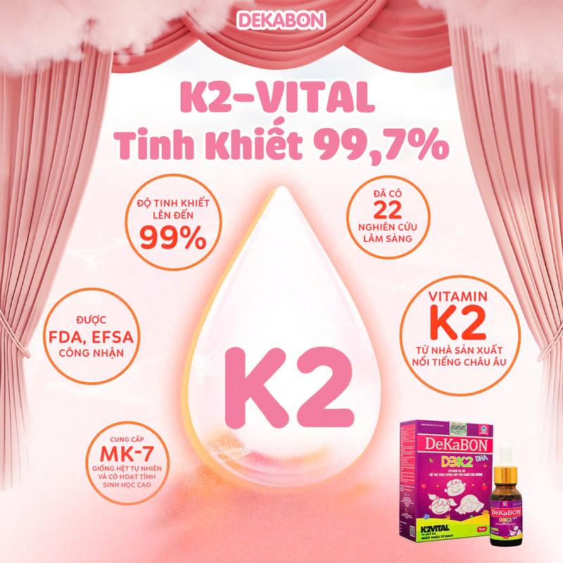 D3K2DHA DEKABON Cho Bé Hấp Thu Canxi Phát Triển Chiều Cao 9