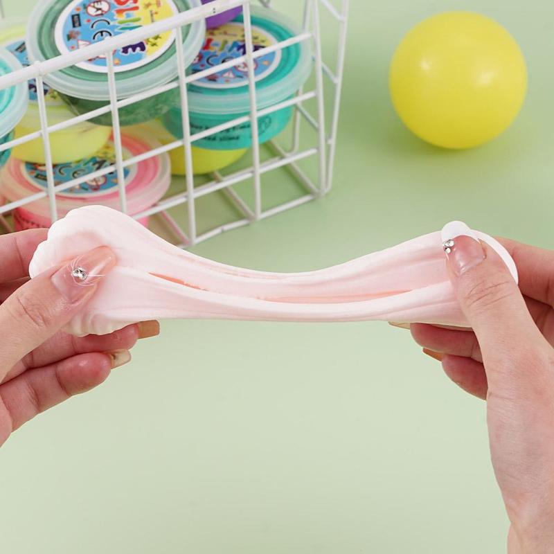 Slime Fluffy Floam Fruit Slime Kit Soft Stretchy Non-sticky Toys Set Cloud Fidget Educational E6P1 2