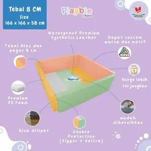 Playbie bumperbed 200 x 200 Color Series