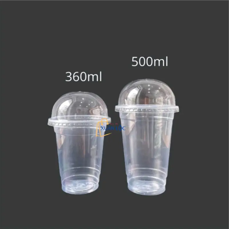 [SET] 50 LY NHỰA PP 360ML.500ML.700ML ĐỰNG CAFE. TRÀ SỮA . 5