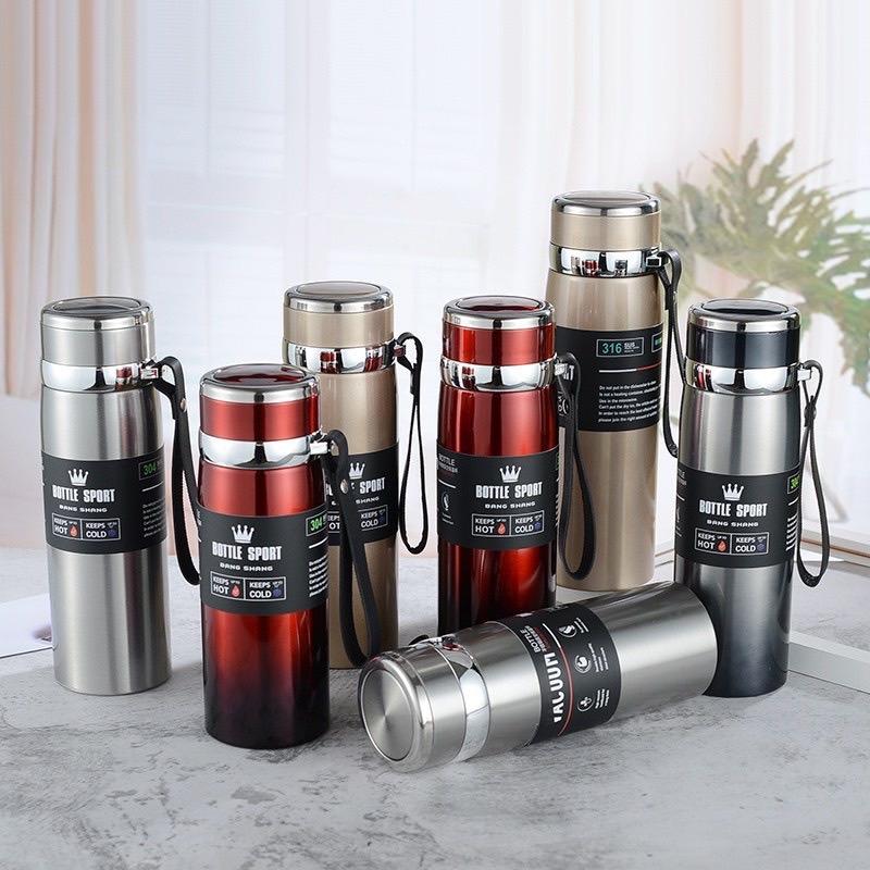 Bình Giữ Nhiệt - Ly Giữ Nhiệt BOTTLE SPORT  inox 316 Giữ Lạnh Lên Đến 24h Dung Tích 1000ml 0