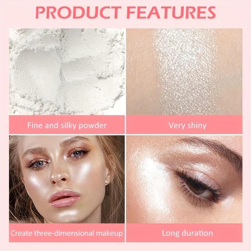 Product Introduction of Brightening Fairy Highlighter Powder - Full Body Contouring and Clavicle Pearlescent Patting Powder for Face and Eye 10