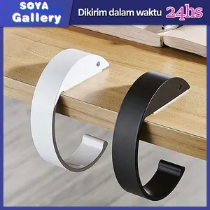 Cantolan Kait Tas Meja Portable Gantungan Aluminium untuk Hand Bag dan Tas Ransel