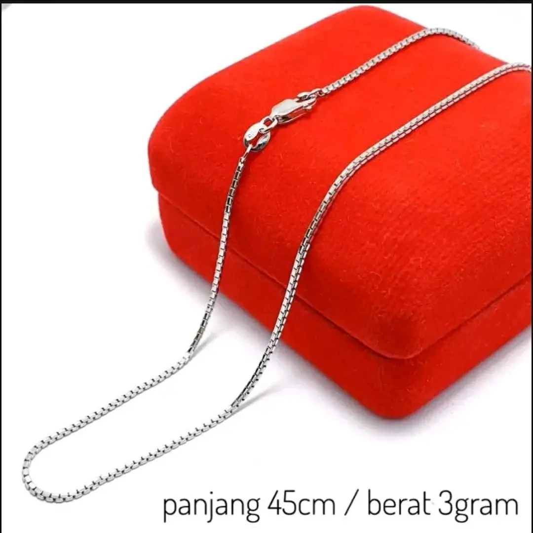 Kalung Rantai Italy Silver 952 Perhiasan Kalung Italy Sterling