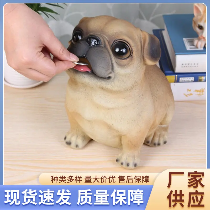 Ngân Hàng Tiền Xu Cho Thú Cưng, Thiết Kế Hình Cún chó Con Dễ Thương, Chủ Đề Chó Hoàng Đạo Trung Quốc, Thích Hợp Làm Quà Tặng Cho Trẻ Em, Người Nổi Tiếng Trên Internet, Thích Hợp Cho Pug, Teddy, Chó Corgi Ống Tiết Kiệm Ống Heo