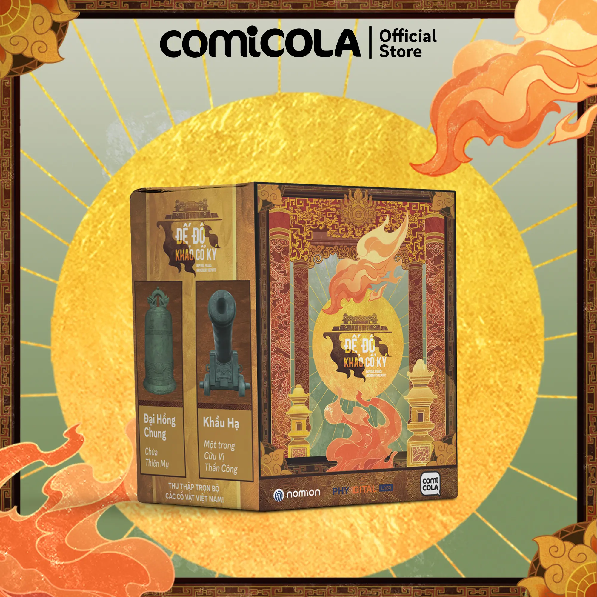 [Comicola HCM] Đồ chơi sưu tầm Đế Đô Khảo Cổ Ký - Hộp mù Blindbox bản PHỔ THÔNG