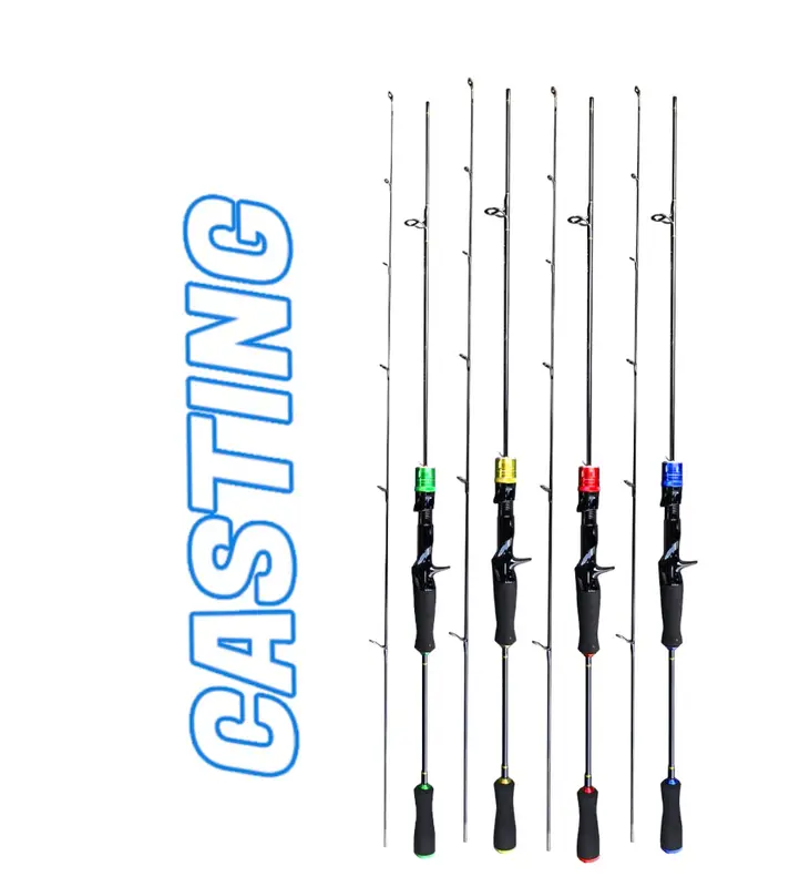 Aquapro - Joran Pancing Ikan Dengan Model Joran UL Level Dasar Ultra-light Spinning & Baitcasting quality Fishing Rod 1.50M, 1.65M, 1.80M Solid Karbon Padat Tiang Ultralight Tindakan Cepat Spinning Casting Fishing Rod 1