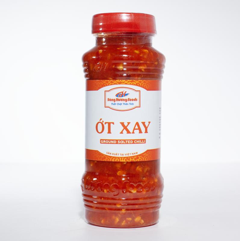 Ớt Tươi Xay Sông Hương Foods Hũ 200g - Ăn kèm bún, phở, mì tôm, bánh tráng, pha nước mắm, sốt Gia Vị Cay Chua 0