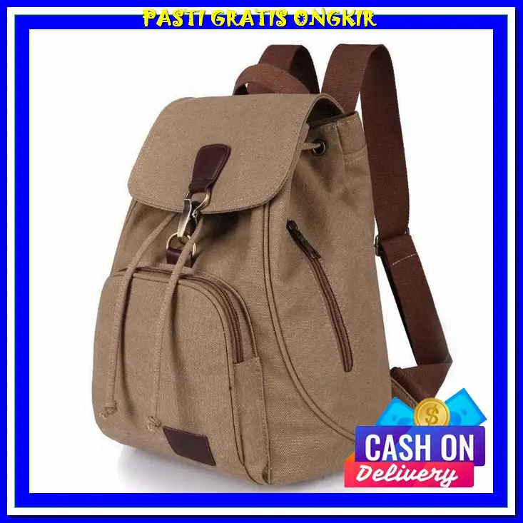 Ransel Wanita Aesthetic Premium Import Travelling Pack Murah Merek Branded Kerja Tas Mini Punggung Back Kuliah Korean Kekinian Elegan Gendong Remaja Backpack Korea Multifungsi Trav