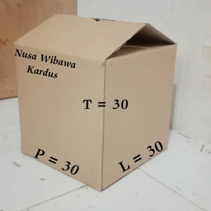 Karton box 30x30x30 murah dan tebal
