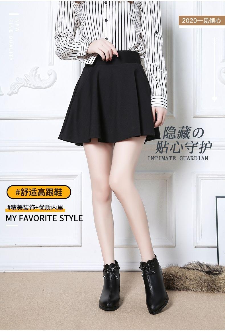Product Introduction of Bốt Da Nữ, Bộ Sưu Tập Mùa Thu Và Mùa Đông, Giày Bông Của Mẹ, Da Thật, Gót Chunky Mềm, Bốt Cao Đến Mắt Cá Chân, Lót Lông Cừu, Ấm Áp, Thích Hợp Cho Phụ Nữ Trung Niên Shoes Boot 4