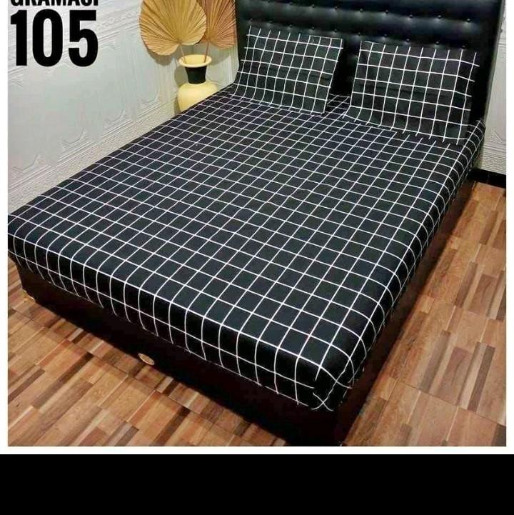 sprei murah motif kekinian Katun Bunga 4