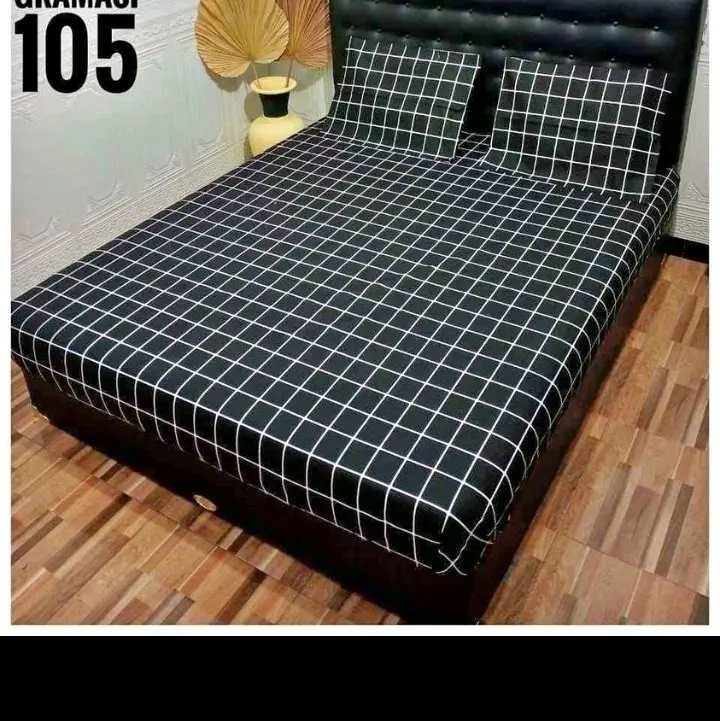sprei murah motif kekinian Katun Bunga 4