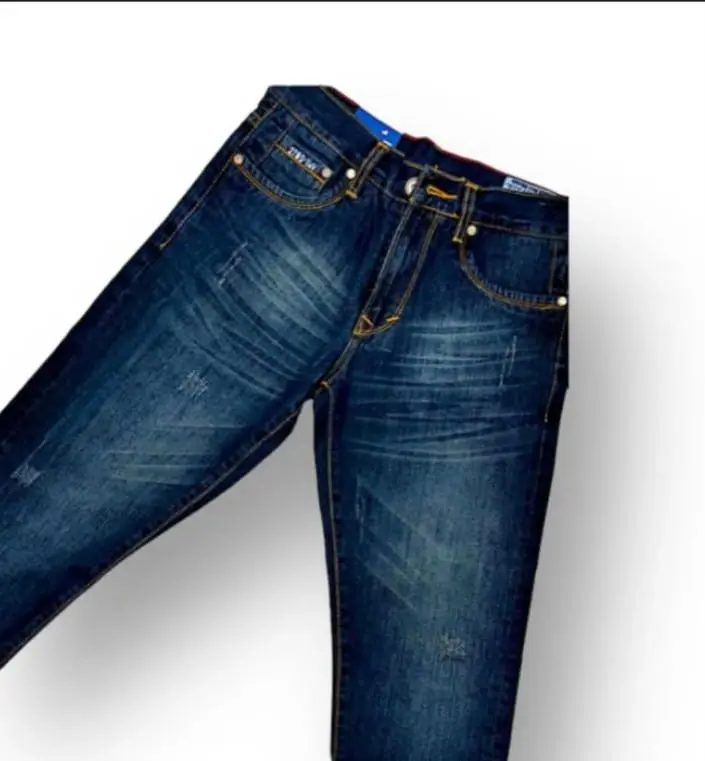 Promo Celana Jeans Pria BOMBOOGIE pria standar terlaris -Celana Panjang Pria Terbaru-BOMBOOGIE Jeans premium distro Size 27-34 Terbaru Dan Terlaris Nyaman Denim Hitam Keren Basic 6