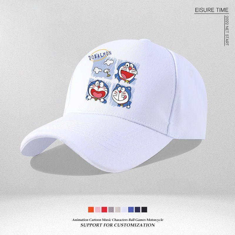 Product Introduction of Topi Besbol Bersama, Rekaan Doraemon, Bagus, Gaya Trendi Jepun, Topi Memuncak, Dicetak Pokonyan, Topi Matahari Luaran 7