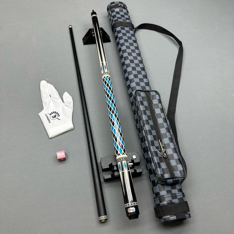 Cơ bida lip phủ carbon Taile kẻ caro xanh. Cơ bida •• “CƠ PHỦ CARBON PHỦ KẺ CARO XANH DƯƠNG”