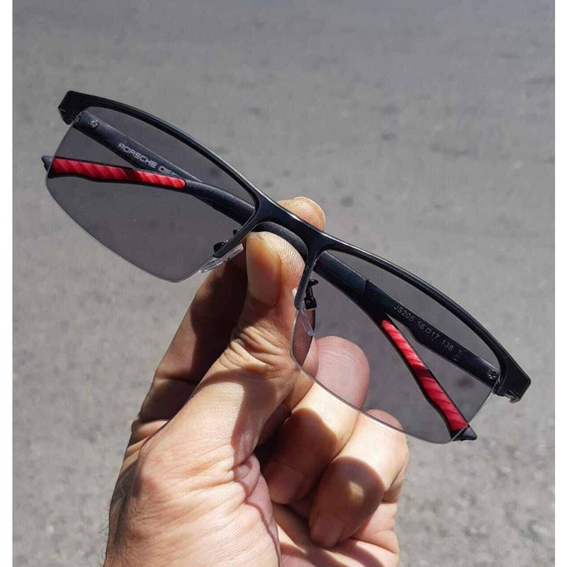 KACAMATA PLUS LENSA PROGRESIF PHOTOCROMIC BACA DAN JALAN /JAUH DEKAT/DOUBLE FOCUS Titanium 0