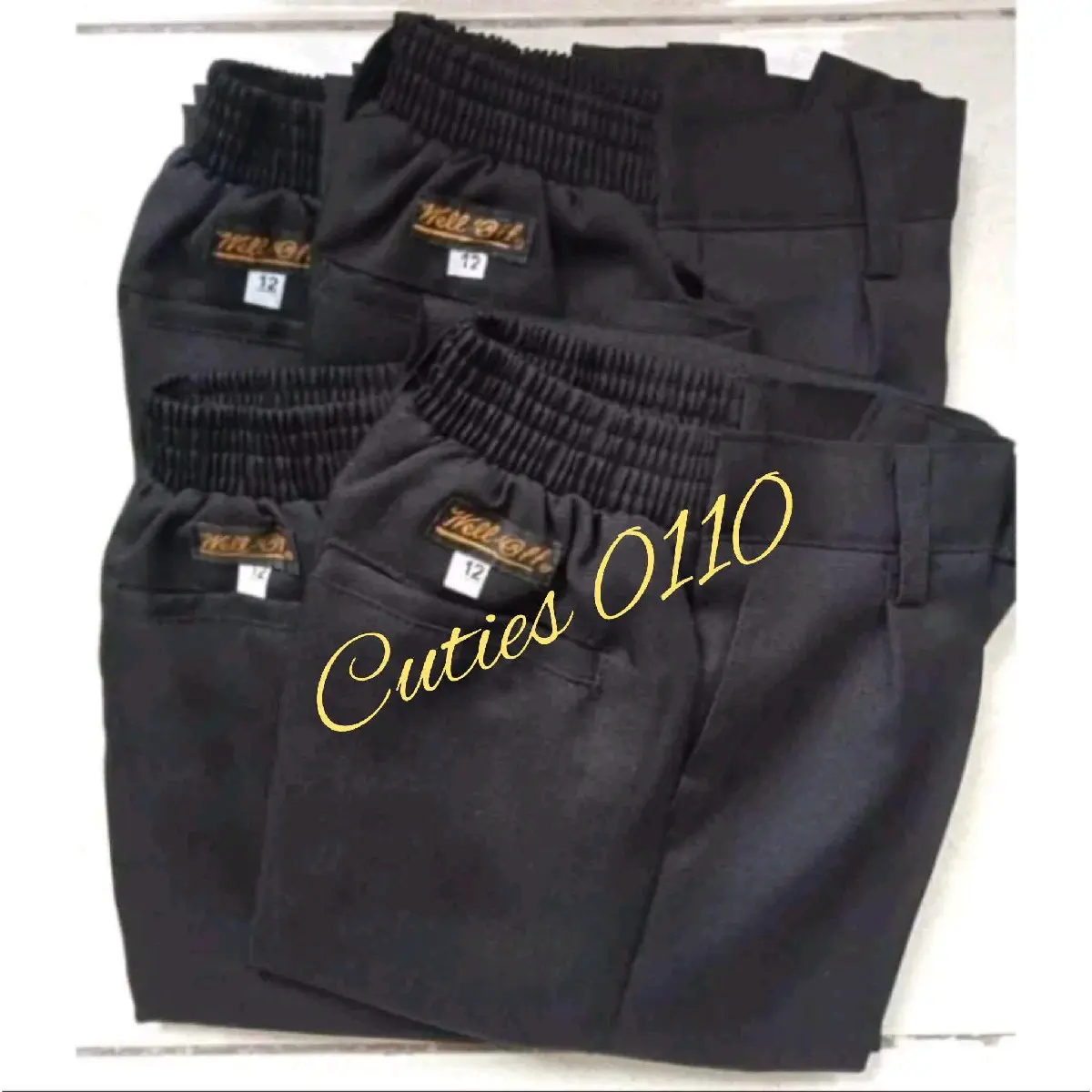 Black Pant's for kids boy Black,Navy blue,Khaki (Size 2 to 20)
