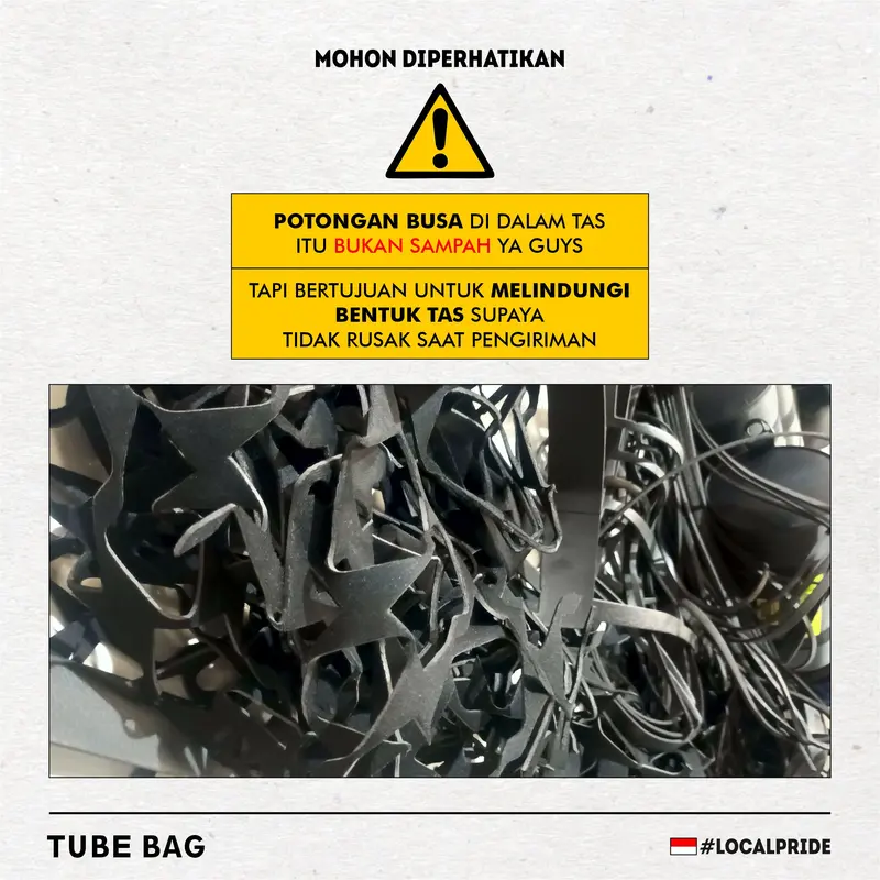 Tabung Tas Jas Hujan (Besar) Jok Bracket/Behel untuk Motor Tube-bag by FUNCOVER 7
