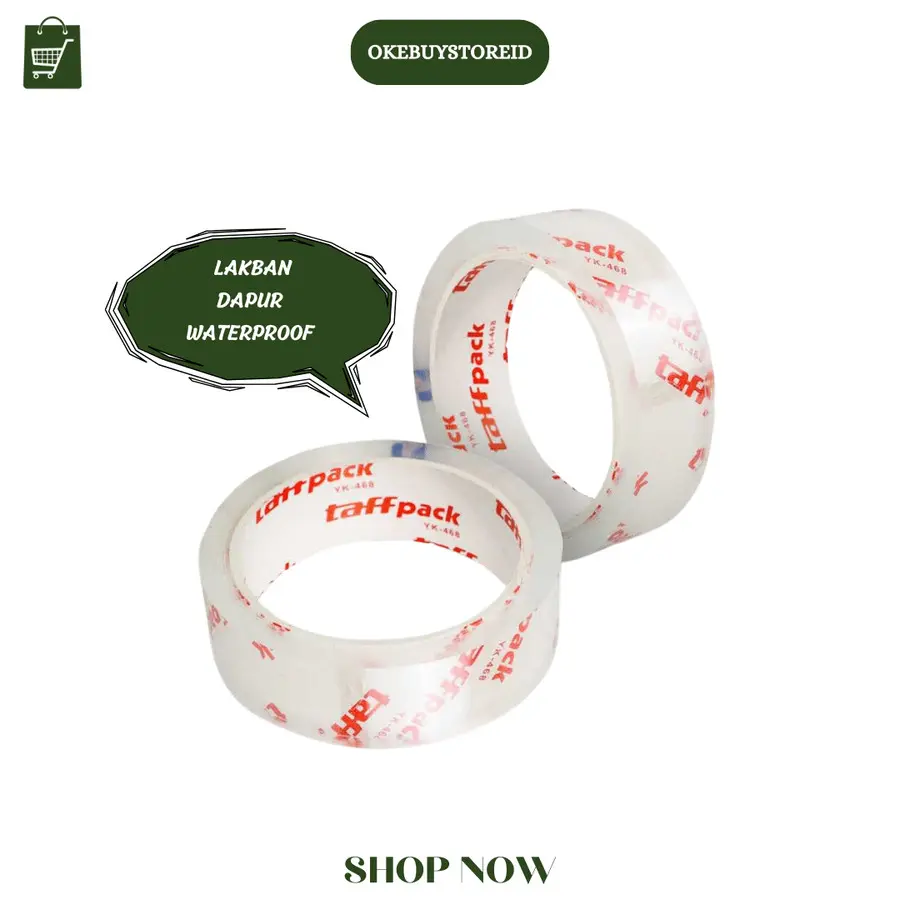 Lakban Air Bocor Isolasi Selotip Anti Waterproof Dapur Kitchen Sink Seal Tape Berbagai Ukuran