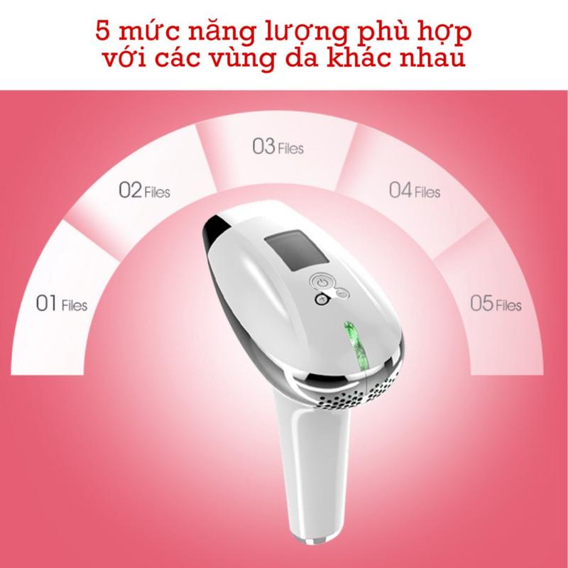 Máy triệt lông Cinseer THC-985 triệt lông nách/ tẩy lông chân/ tẩy lông vùng kín/ lông tay/ria mép tặng kèm gel 4
