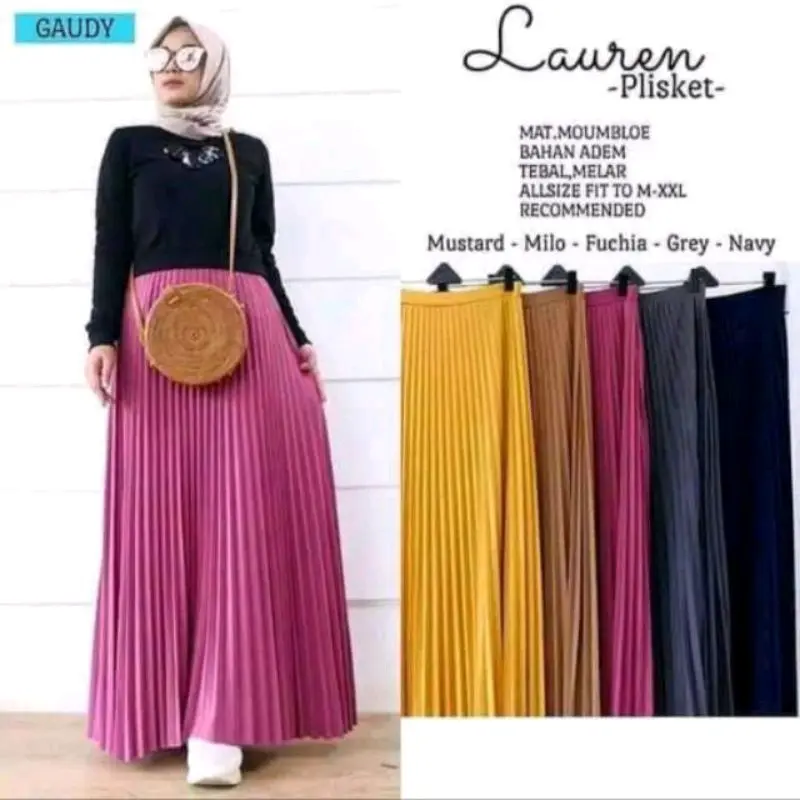 ROK PLISKET ( centi ) ROK PLISKET MAXY MAYUNG