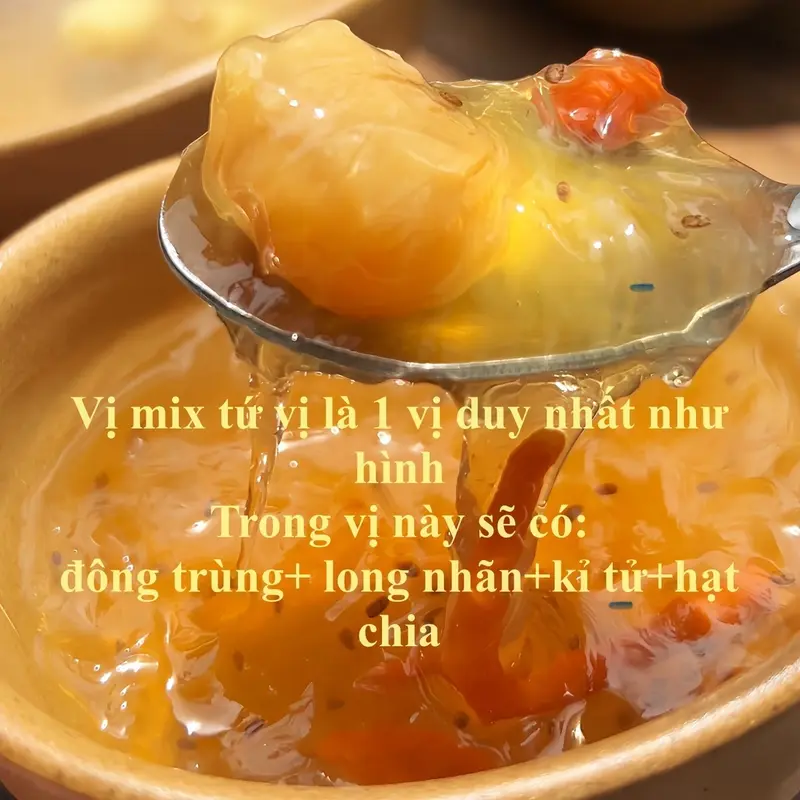 Yến chưng sẵn 35% yến LỐC 6 hủ (KHÔNG HỘP/ CÓ HỘP)- có 5 vị để lựa chọn 7