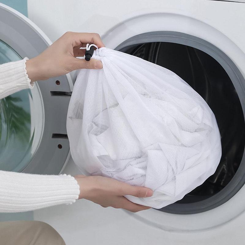 Product Introduction of Túi Lưới Có Dây Rút Cho Máy Giặt, Bộ Lọc Đồ Lót, Lưới Dày, Túi Giặt, Mịn Và Dày, V0D5 44