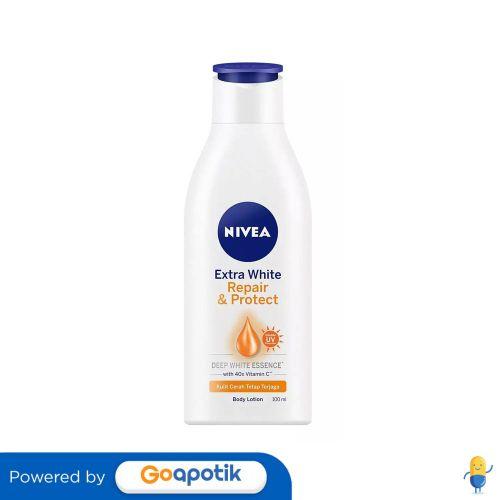 Gambar NIVEA EXTRA WHITE REPAIR & PROTECT BODY LOTION 200 ML BOTOL dari Apotek Farmamed Star by GoApotik Kota Tangerang Selatan Tokopedia