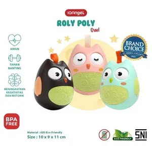 IQ Angel Roly Poly Owl Toy - Mainan Motorik Anak
