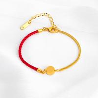 Gambar Gelang Titanium Anti Karat Anti Luntur Korea Gantungan Tag Fu Dua Lapis Sederhana Untuk Pemakaian Sehari-Hari - Gold dari STOPEREL Kota Bekasi 4 Tokopedia