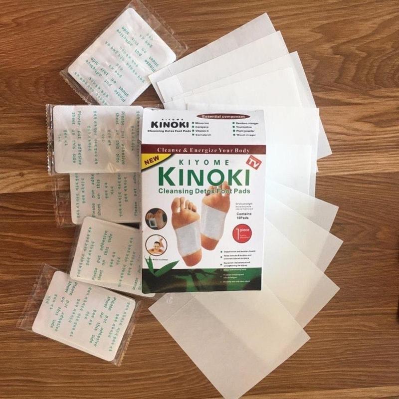 Miếng dán chân kinoki Nhật Bản 1