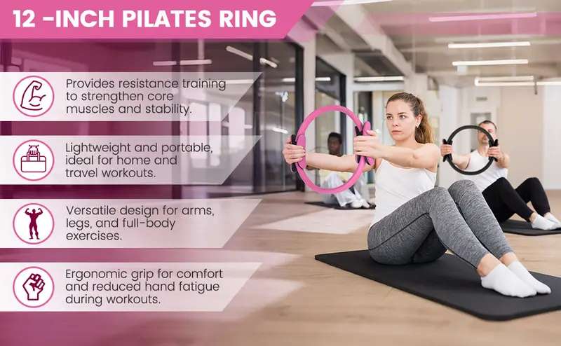 Inner Thigh Pilates Ring Exercises For Legs Pilates Circle Ring