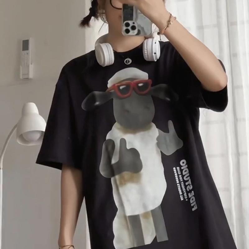 Áo Thun Nam Nữ Form Rộng Cotton Tay Lỡ Unisex , Áo Phông Cổ Tròn Basic Tee Oversize Trend Hè 2023 - SHAUN THIN Gầy