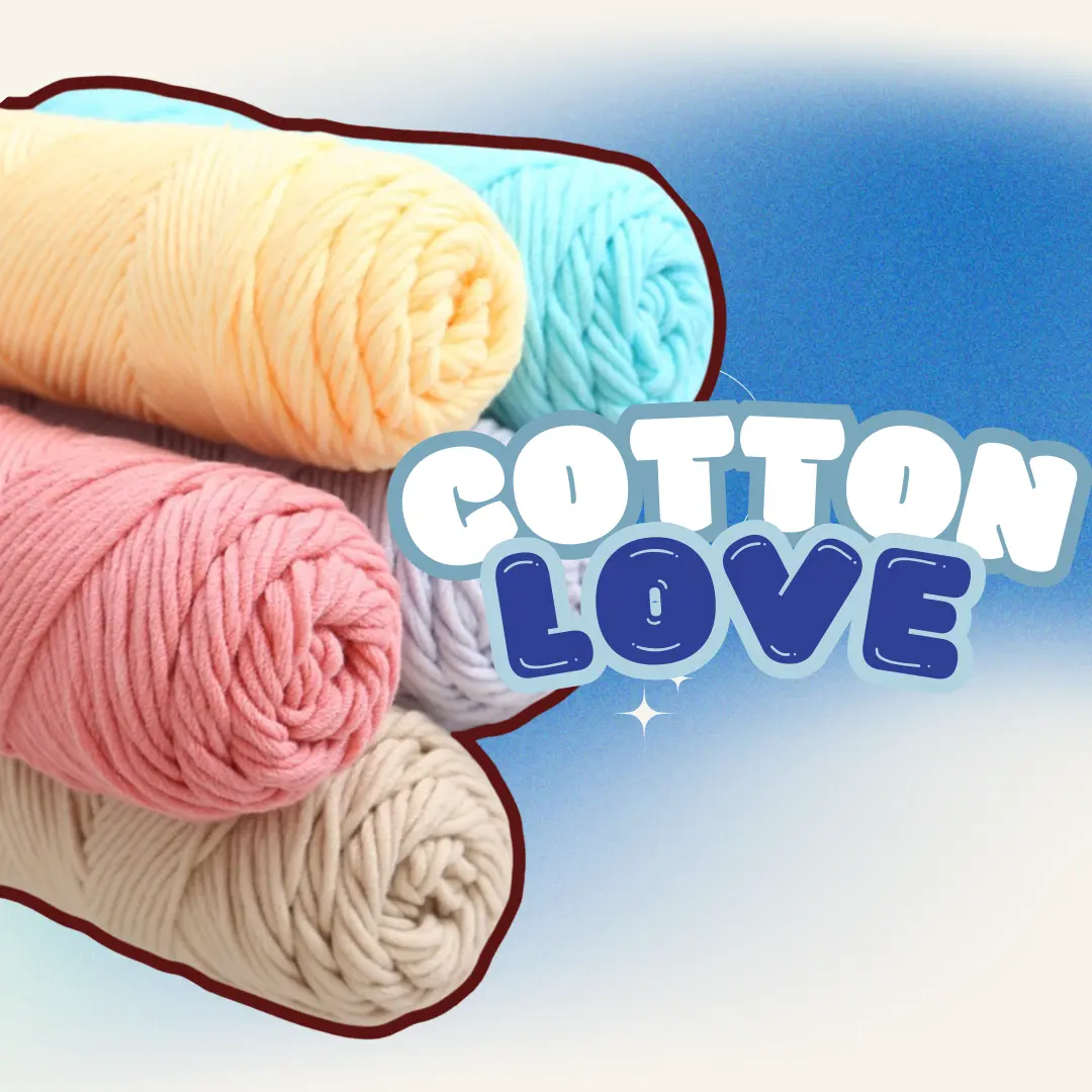Len Cotton Love - Cotton Ống 100g ( Bảng 1 ) moc lenco