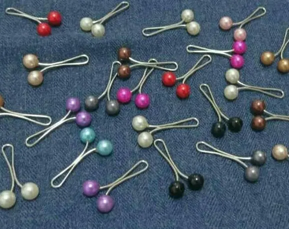 Klip Hijab Turki Hijab Kristal Muslim Panjang Peniti Mutiara 6