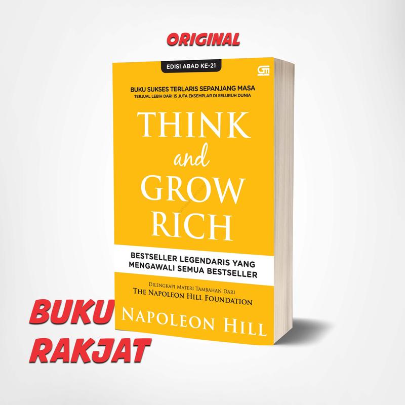 Buku Think and Grow Rich - Napoleon Hill Soft Cover 0
