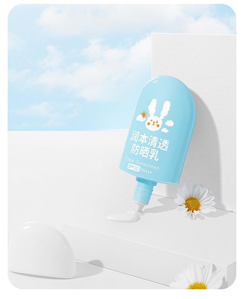 Product Introduction of Kem Dưỡng Da Chống Nắng Trong Suốt, Runben, Dành Cho Trẻ Em Và Em Bé, Dưỡng Ẩm, Chống Nắng, Không Thấm Nước, Công Thức Nhạy Cảm Thấp, Kem Chống Nắng Chống Nắng 22