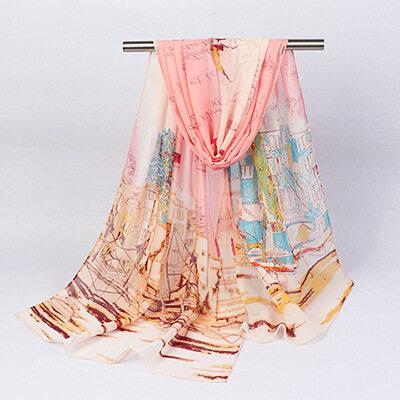 Product Introduction of Khăn Choàng Voan Tức Thì, Parsimonious, 50 * 150cm, Thời Trang Nữ, Khăn Trùm Đầu Hồi Giáo, Turba, WJ1042-11 12