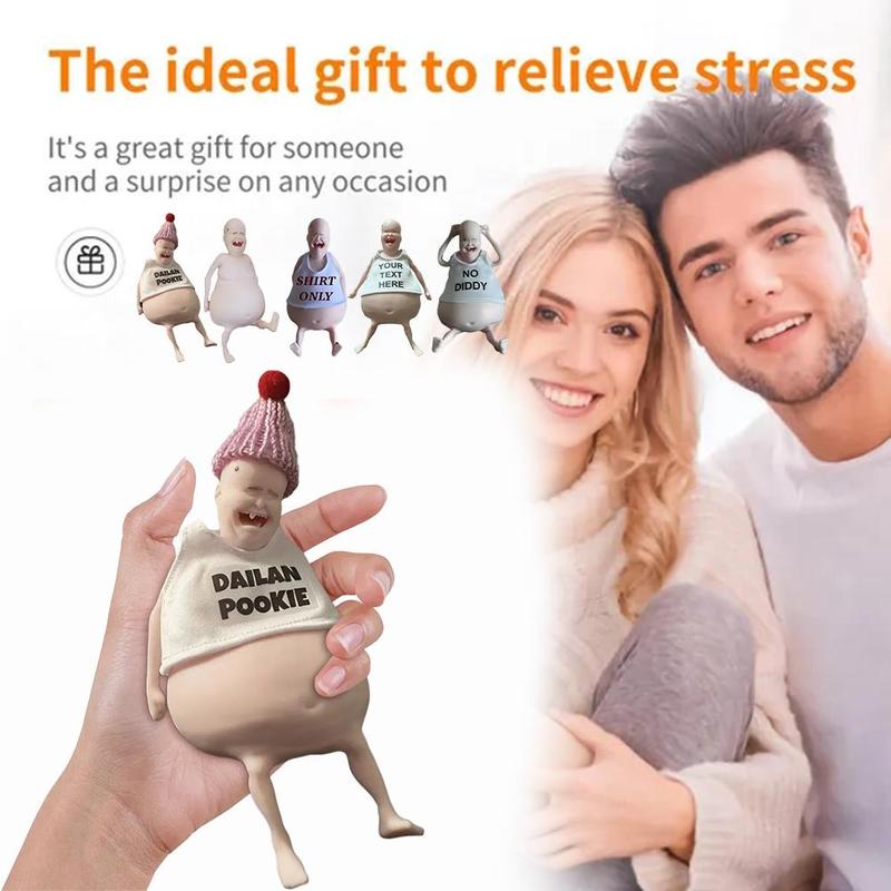 Product Introduction of Creative And Interesting Squeeze Fun Funny Soothing Decompression Toy Desktop Decoration Doll Ornaments Squeeze Gifts 16