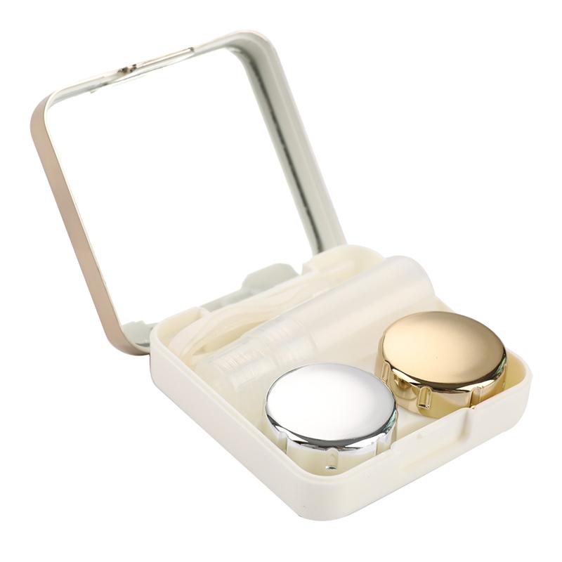 Product Introduction of Fashion Contact Lens Case Mirror Soaking Container Business Travel Holder Kit 21