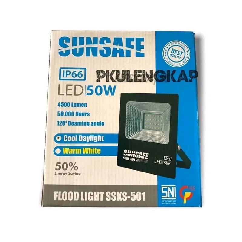 Lampu Sorot LED SUNSAFE Lampu Sorot LED 10 Watt / 20 Watt/30watt/ 50/ ...
