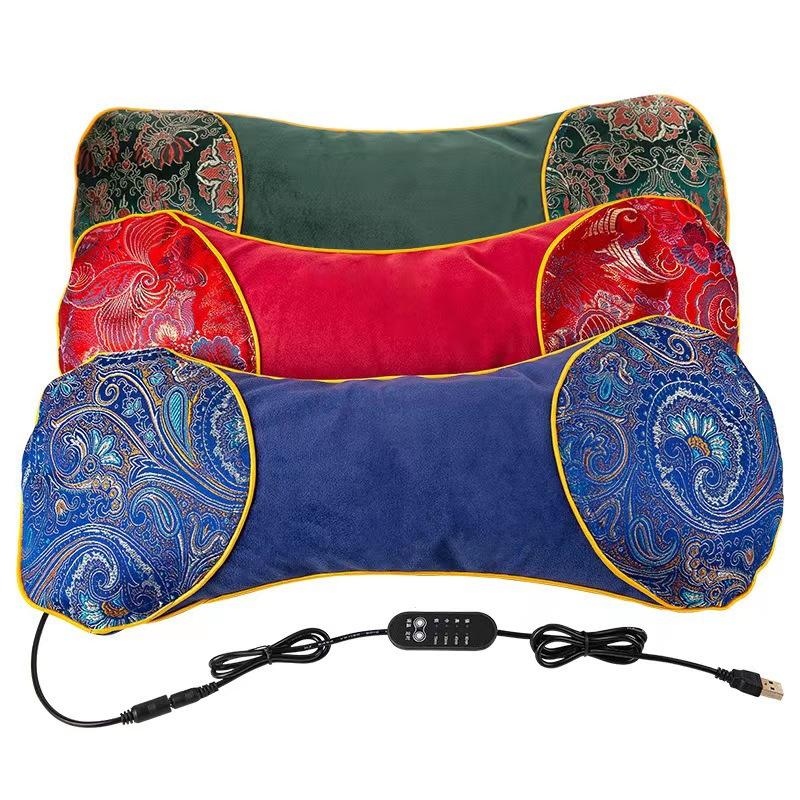 Gối Ngải cứu Điện , Gối thảo dược Tự nhiên ,Kê cổ vai gáy , Massage Giảm Đau - Hàng Đông y nội Địa Trung 3