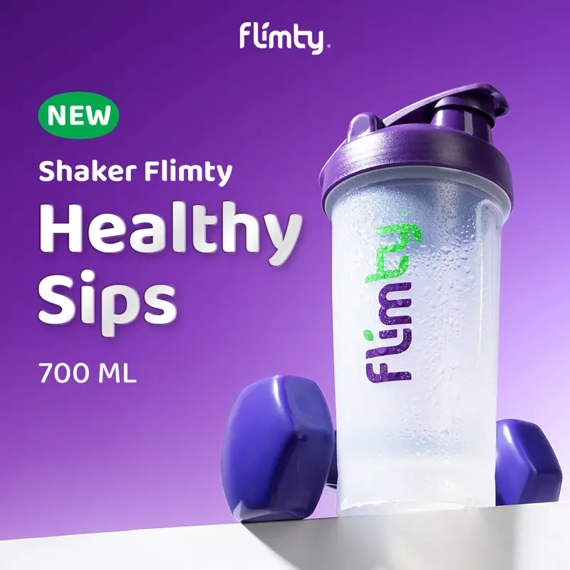 Shaker Healthy Sips by Flimty (700 ml) - Botol Minum BPA FREE
