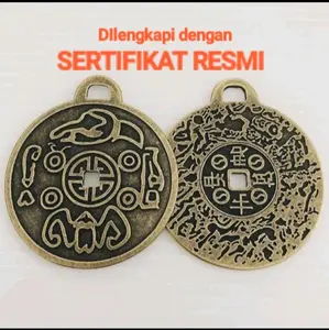 Money amulets Thailand asli bersertifikat dg minyak kasturi kalung